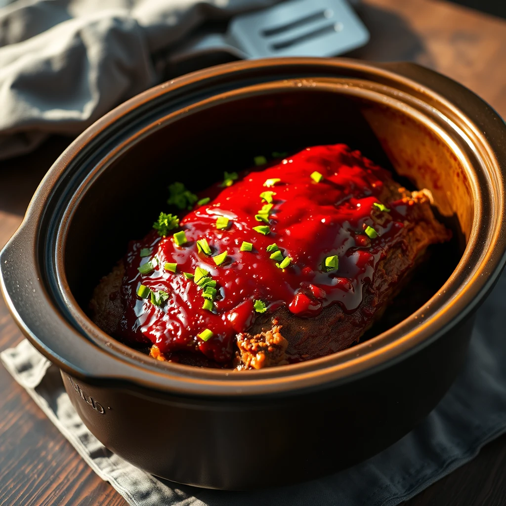 The Ultimate BBQ Crockpot Meatloaf Recipe for a Tender Family Dinner