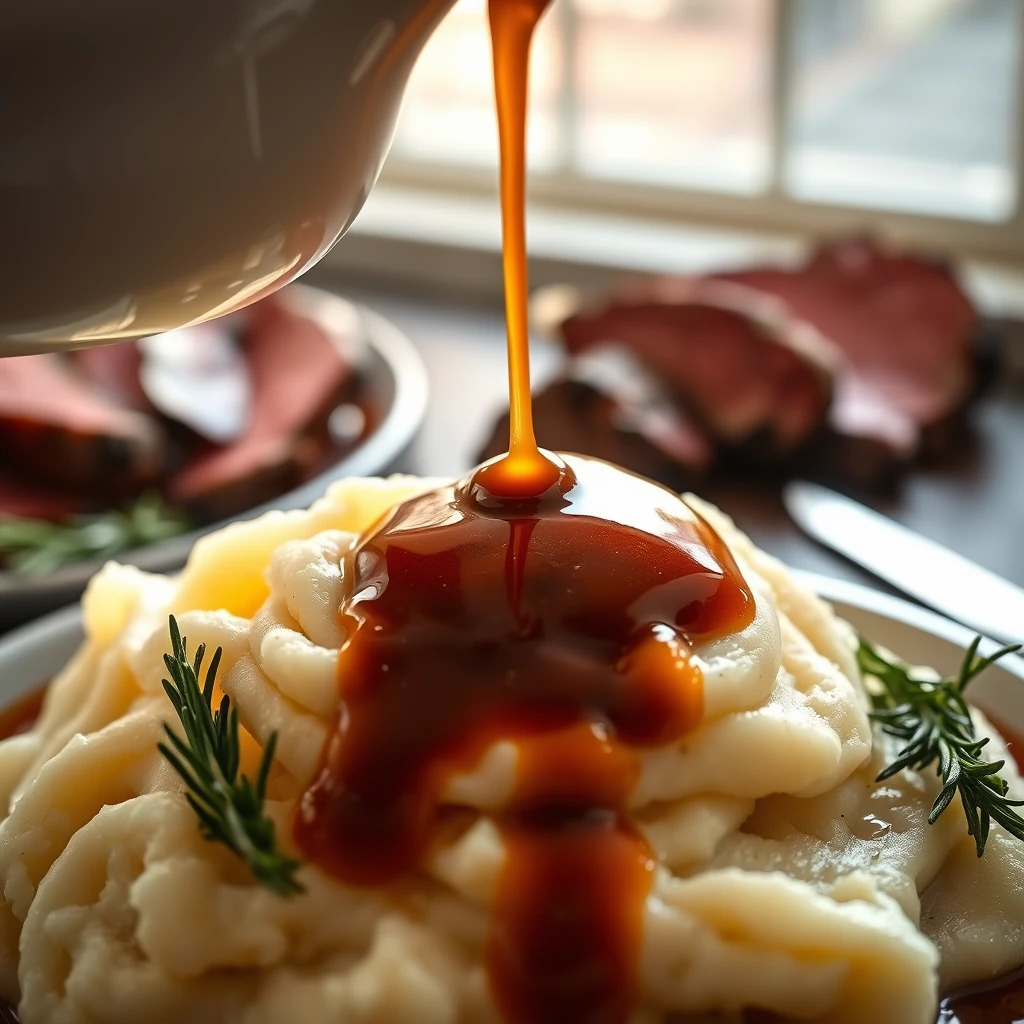 Rich and Velvety Homemade Beef Gravy Recipe