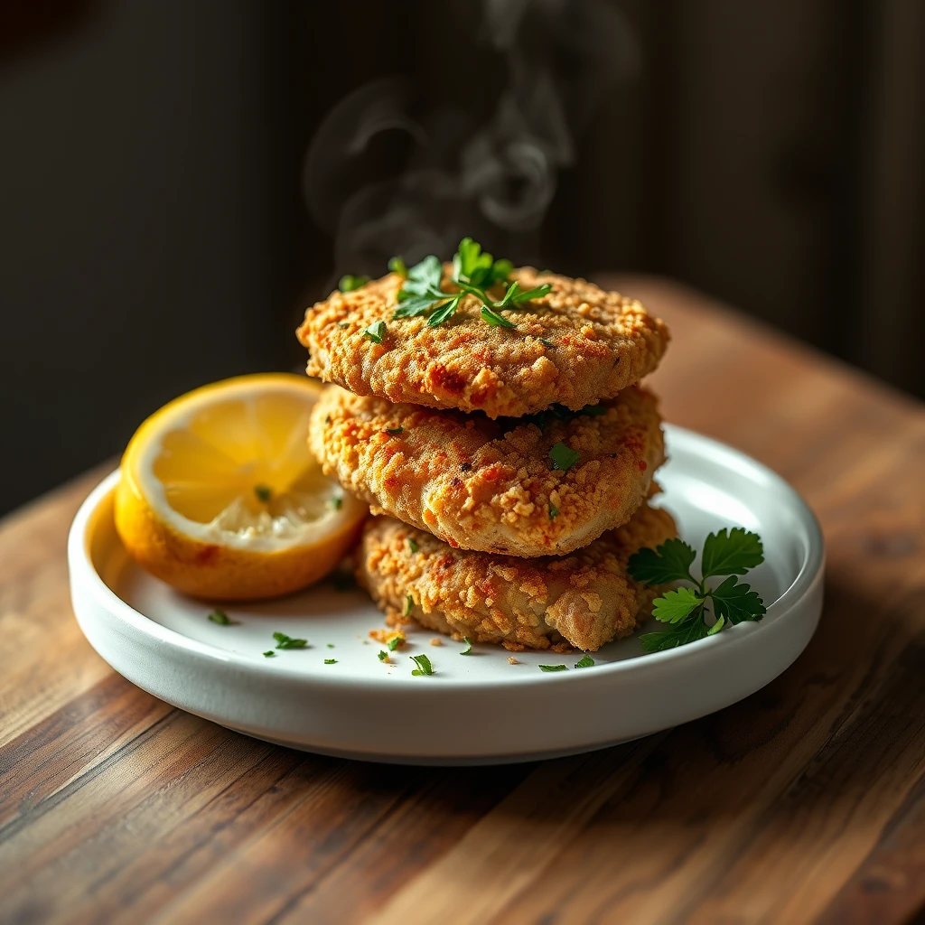 Crispy Golden Chicken Cutlet Recipe