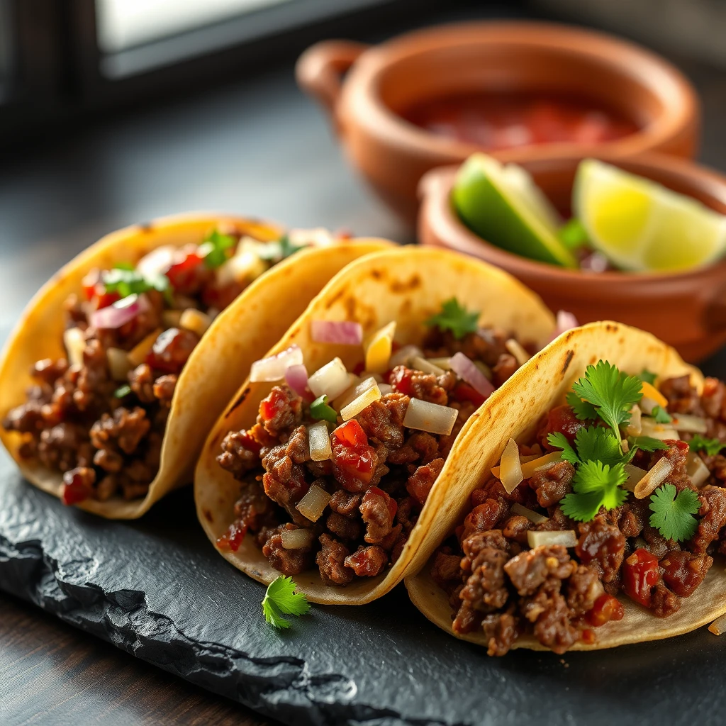 Easy Homemade Ground Beef Taco Recipe with Savory Seasoning