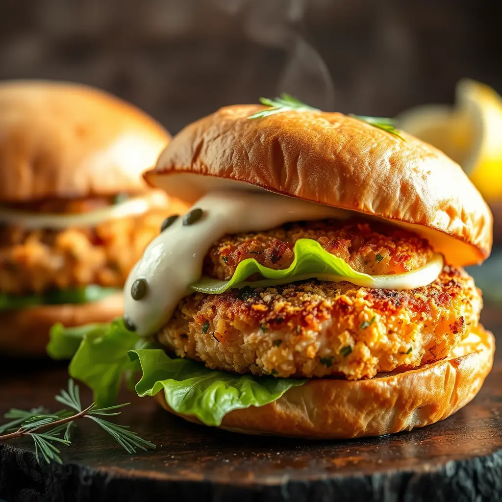 How to Make Salmon Burgers from Canned Salmon: Crispy and Savory