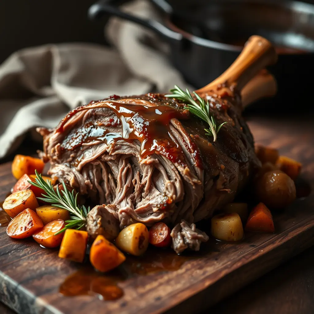The Ultimate Marinated Lamb Leg Slow Cooker Recipe