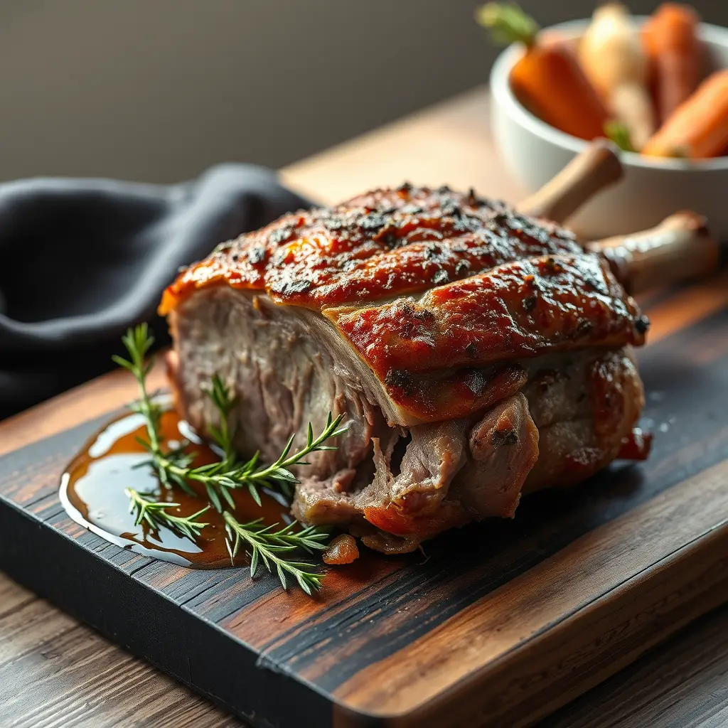Juicy & Tender Oven Baked Lamb Shoulder: The Ultimate Herbed Roast Recipe