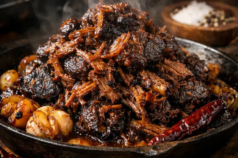 Ultimate Braised Smoked Beef Cheeks (Barbacoa Style)